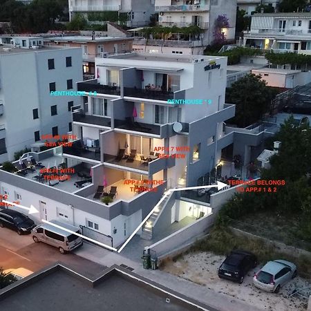 Villa Melassy Makarska Eksteriør bilde